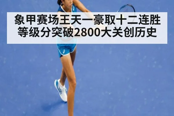 象甲赛场王天一豪取十二连胜 等级分突破2800大关创历史